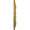 Ekena Millwork Rose Ceiling Medallion (Fits Canopies up to 13 1/2"), 33 7/8"OD x 2 3/8"P, Iridescent Gold CM33ROIGS - alternate 2